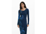 Robe À Manches Longues En Maille – Femme