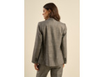 Veste de tailleur pied de poule