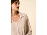 Gilet ample avec col polo