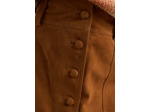 Mini jupe en cuir