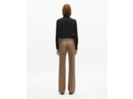 Pantalon tailleur bootcut camel camel