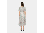 Robe Longue Imprimée Avec Boutonnage green multico