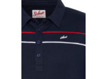 Polo en jersey avec liserés contrastés