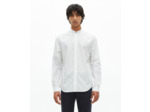 Chemise formelle col officier blanche white / black