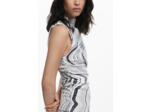 T-Shirt Sans Manches En Maille – Femme