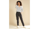 Pantalon cargo taille haute