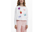 T-Shirt À Manches Longues En Maille – Fille