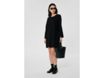 Robe Ruoda Noir en Polyester recyclé GRS