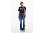 T-Shirt À Manches Courtes En Maille – Femme