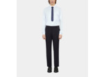 Pantalon de costume bleu marine en laine dark navy