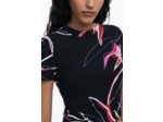 T-Shirt À Manches Courtes En Maille – Femme