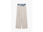 Pantalon Long En Tissu – Femme