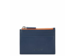 Le cuir lisse cartes/monnaie