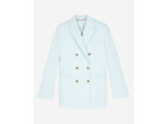 Veste croisee light blue