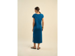 Robe droite col tunisien