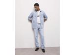 Chemise Denim À Rayure blue denim