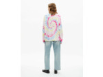 Pull tie and dye motif spirale multicolor