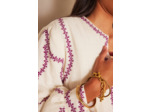 Veste courte en coton POLLY