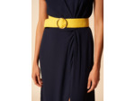 Ceinture tressée en raphia