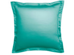 Taie d'oreiller Harmonie Satin de coton coloris Turquoise