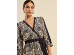 Robe Longue à motifs paisley