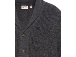 Cardigan en maille côtelée à col châle