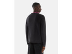 Pull manches longues bords roulants middle grey mel