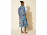 Robe longue imprimée