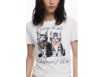 T-Shirt À Manches Courtes En Maille – Femme