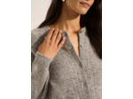 Gilet ajouté à col rond