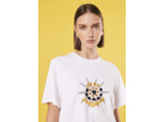 T-Shirt Tarasun Blanc en Coton