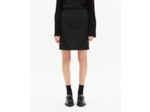 Jupe courte avec bords satin noire black
