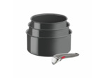 Lot 3 casseroles Ingenio Renew 16 & 18 & 20 cm + Poignée amovible