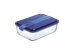 Boite rectangulaire 197cl bleu Easy Box