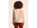 Manteau court en drap de laine