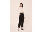 Pantalon Philippe Noir en Polyester