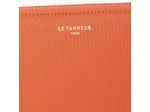 Compagnon zippé Emilie en cuir monogramme