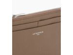Porte cartes moyen modèle zippé Emile en cuir grainé