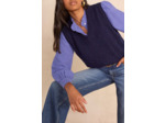 Pull BASILE sans manches en 100% laine