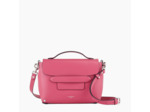 Petit sac à main Justine en cuir lisse