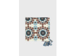 Foulard à pompons en soie - PHILICIA
