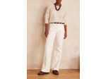 Pantalon large en coton LEA