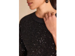 Robe courte en maille à sequins REVEILLON