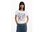 T-Shirt À Manches Courtes En Maille – Femme