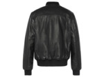 Blouson bomber, cuir de vachette