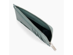 Porte carte large zippé Emile en cuir signature T