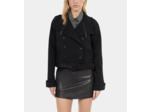 Blouson Style Trench Noir black