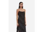 Robe longue diagonale black