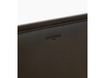 Compagnon zippé Albert en cuir lisse