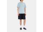 T-Shirt Bleu Ciel Avec Broderie Palm Tree lavender